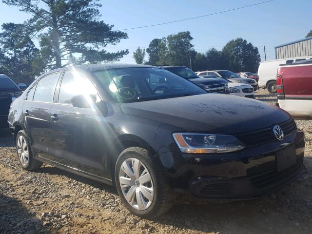 3VW3L7AJ3EM325389 - 2014 VOLKSWAGEN JETTA TDI BLACK photo 1