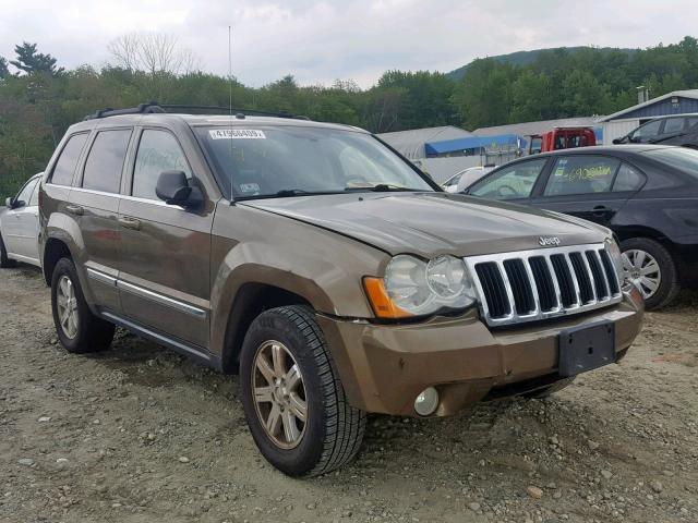 1J8HR58N88C232712 - 2008 JEEP GRAND CHER GOLD photo 1