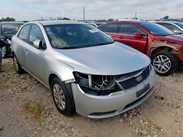 KNAFU4A21A5230878 - 2010 KIA FORTE EX SILVER photo 1