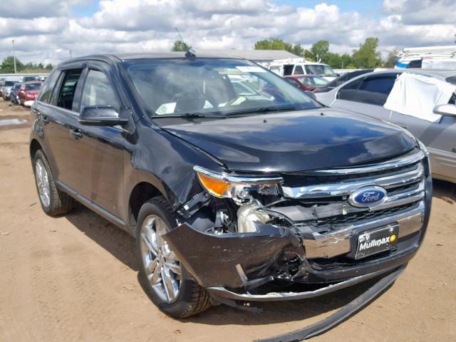 2FMDK3KC4DBC01825 - 2013 FORD EDGE LIMIT BLACK photo 1