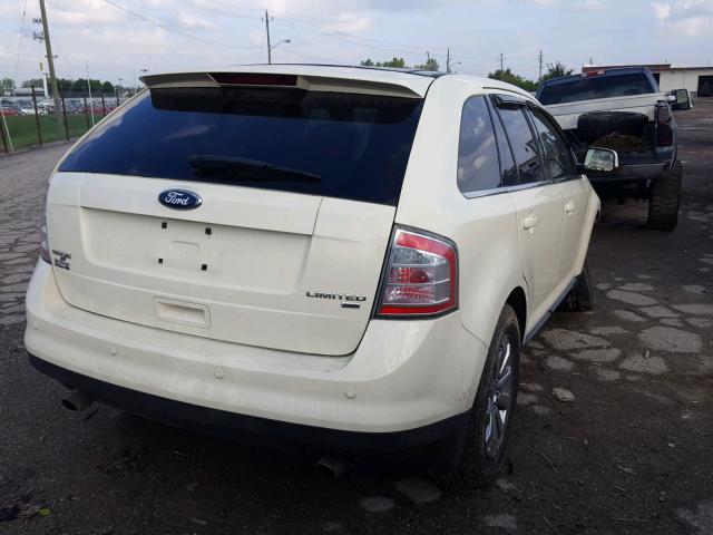 2FMDK49C98BA88763 - 2008 FORD EDGE LIMIT CREAM photo 4