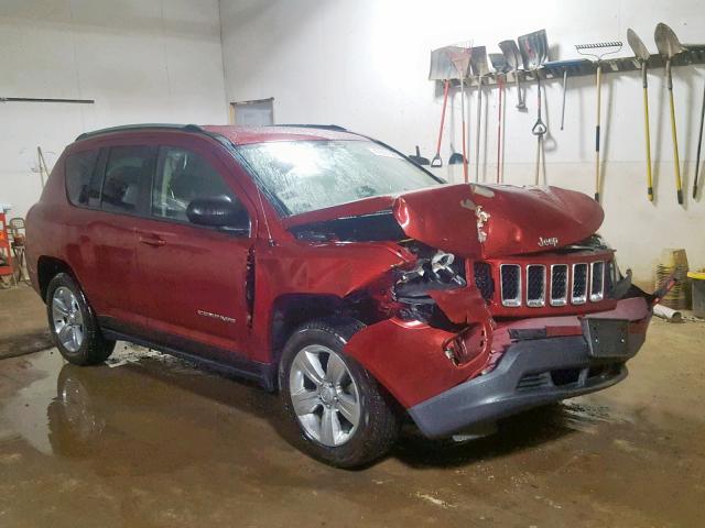 1C4NJDBB2GD695030 - 2016 JEEP COMPASS SP RED photo 1