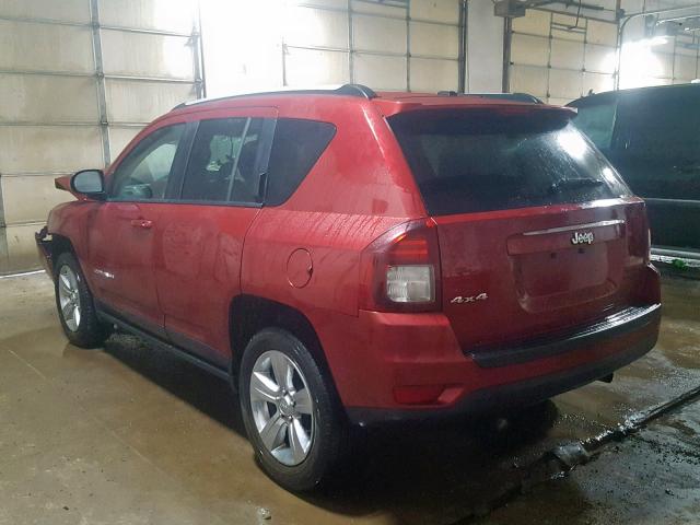1C4NJDBB2GD695030 - 2016 JEEP COMPASS SP RED photo 3