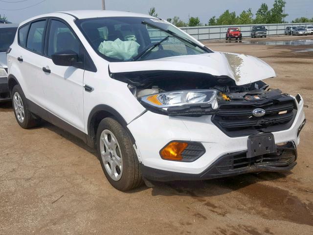 1FMCU0F76HUC74339 - 2017 FORD ESCAPE S WHITE photo 1