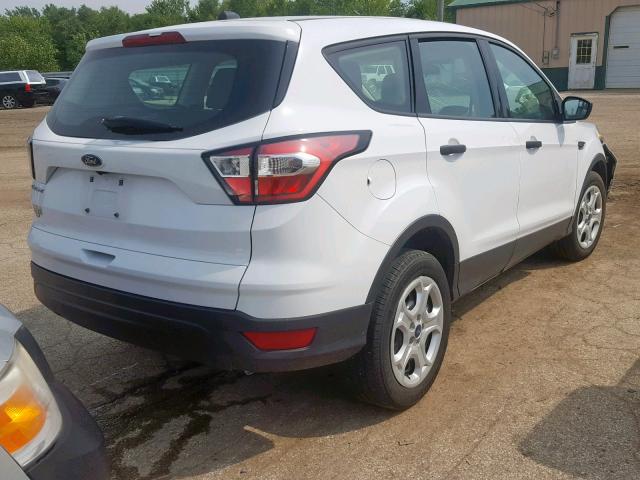 1FMCU0F76HUC74339 - 2017 FORD ESCAPE S WHITE photo 4