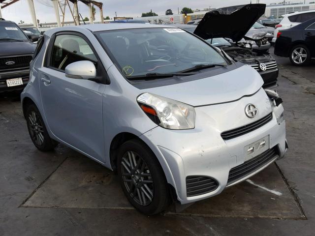 JTNJJXB06EJ026588 - 2014 TOYOTA SCION IQ GRAY photo 1