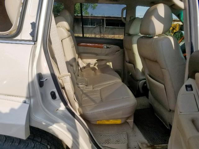 JTJBT20X630010784 - 2003 LEXUS GX 470 TAN photo 6