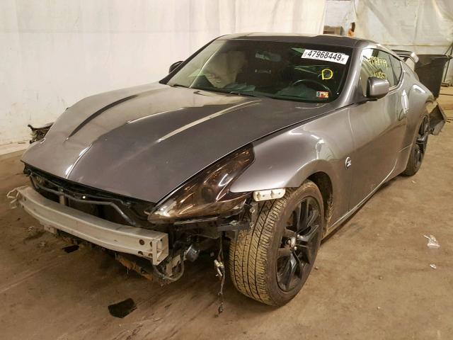 JN1AZ4EH6DM881353 - 2013 NISSAN 370Z BASE GRAY photo 2