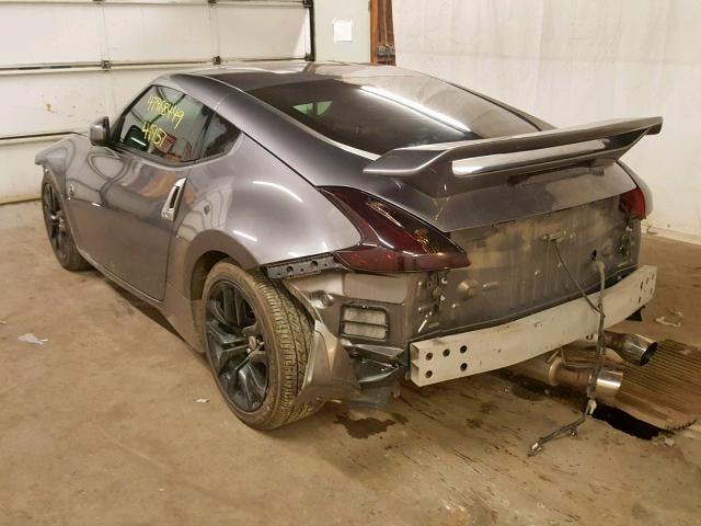 JN1AZ4EH6DM881353 - 2013 NISSAN 370Z BASE GRAY photo 3