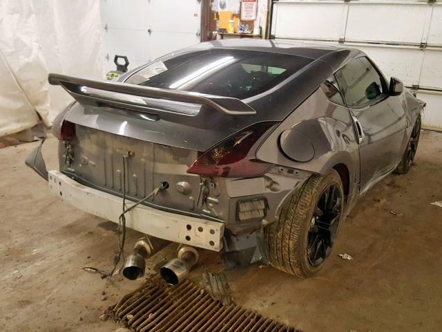 JN1AZ4EH6DM881353 - 2013 NISSAN 370Z BASE GRAY photo 4