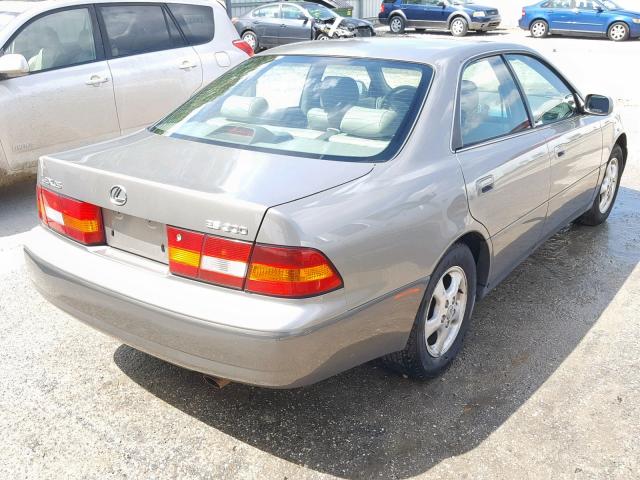 JT8BF22G1V0066544 - 1997 LEXUS ES 300 BROWN photo 4