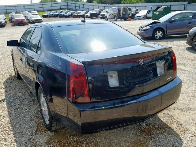 1G6DP577470117297 - 2007 CADILLAC CTS HI FEA BLACK photo 3