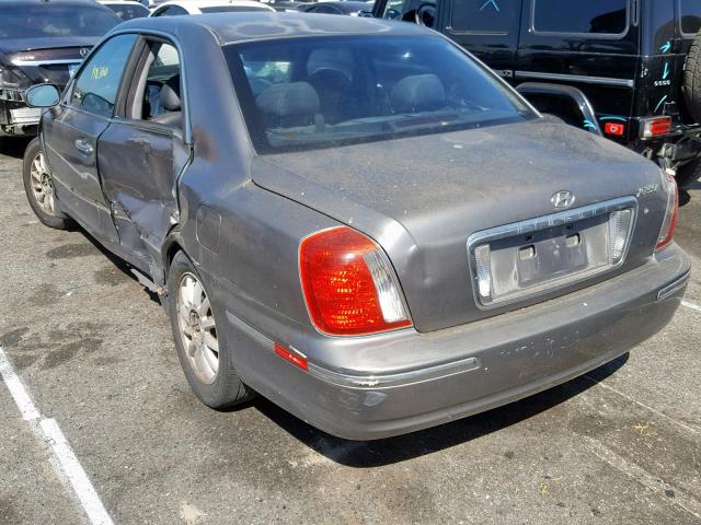 KMHFU45E34A288019 - 2004 HYUNDAI XG 350 GRAY photo 3