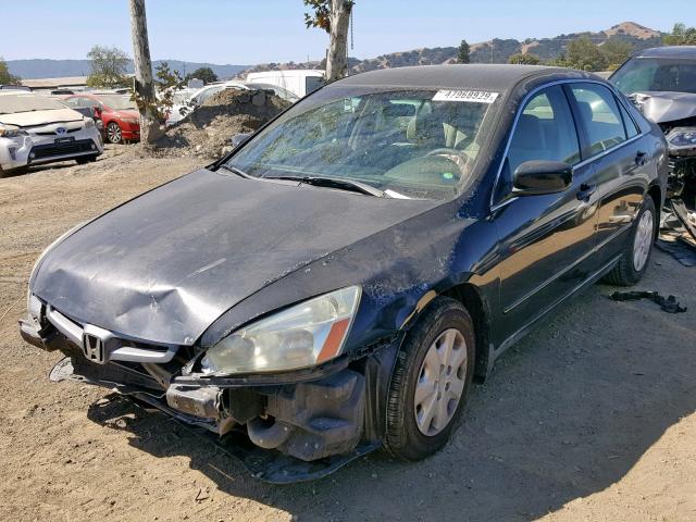 1HGCM56314A177786 - 2004 HONDA ACCORD LX BLACK photo 2