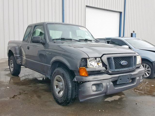 1FTYR14E84PA00247 - 2004 FORD RANGER SUP GRAY photo 1