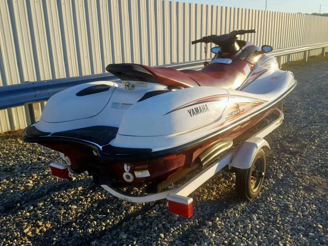 YAMC8328A101 - 2001 YAMAHA WAVERUNNER MAROON photo 4