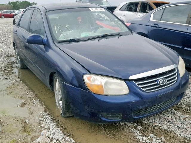 KNAFE121575470266 - 2007 KIA SPECTRA EX BLUE photo 1