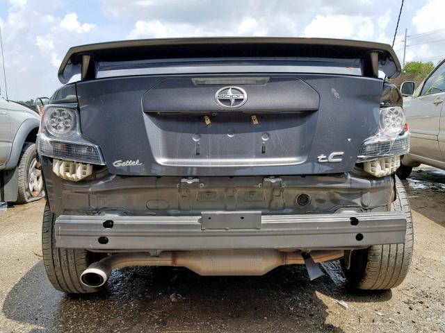 JTKJF5C72F3092768 - 2015 TOYOTA SCION TC ნაცრისფერი ფოტო 9