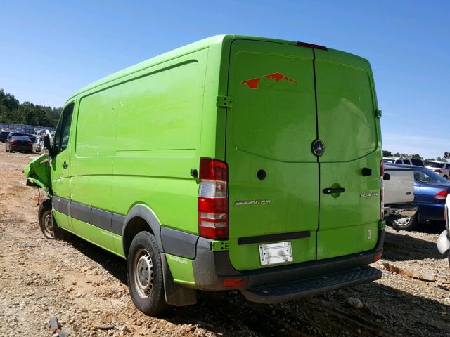 WD3PE7DC3F5991102 - 2015 MERCEDES-BENZ SPRINTER 2 GREEN photo 3