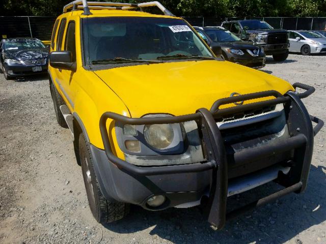 5N1ED28Y82C573743 - 2002 NISSAN XTERRA XE YELLOW photo 9