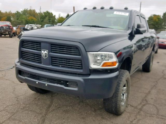 3C6TD5CT2CG198690 - 2012 DODGE RAM 2500 S Սև լուսանկար 2