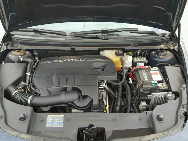 1G1ZC5EBXA4102527 - 2010 CHEVROLET MALIBU 1LT BLUE photo 7