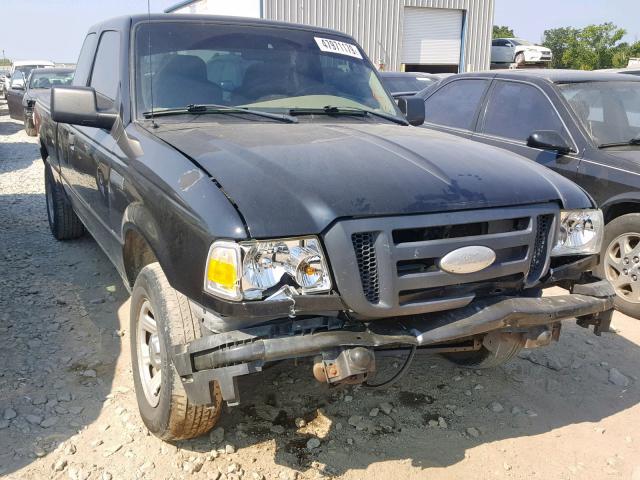 1FTYR44U86PA24852 - 2006 FORD RANGER SUP BLACK photo 1