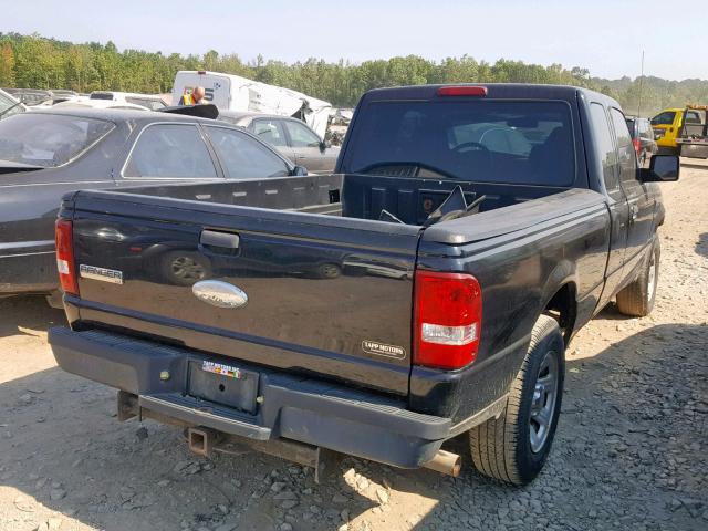 1FTYR44U86PA24852 - 2006 FORD RANGER SUP BLACK photo 4