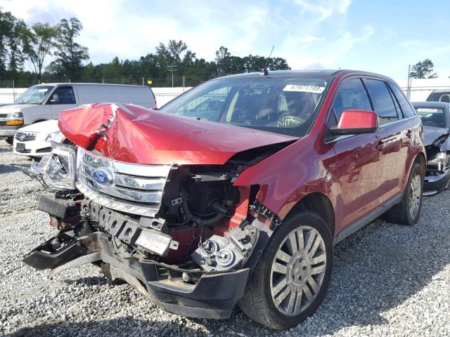 2FMDK39CX8BA50050 - 2008 FORD EDGE LIMIT RED photo 2