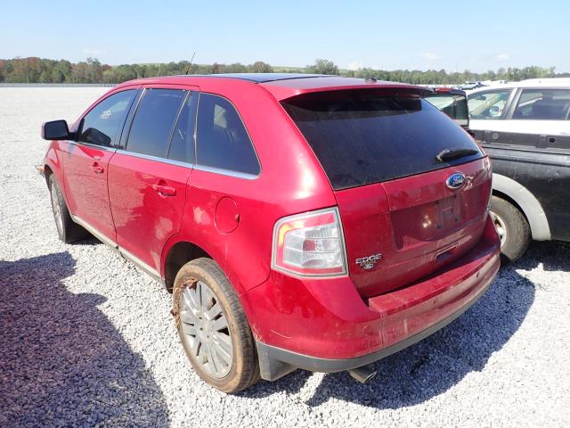 2FMDK39CX8BA50050 - 2008 FORD EDGE LIMIT RED photo 3