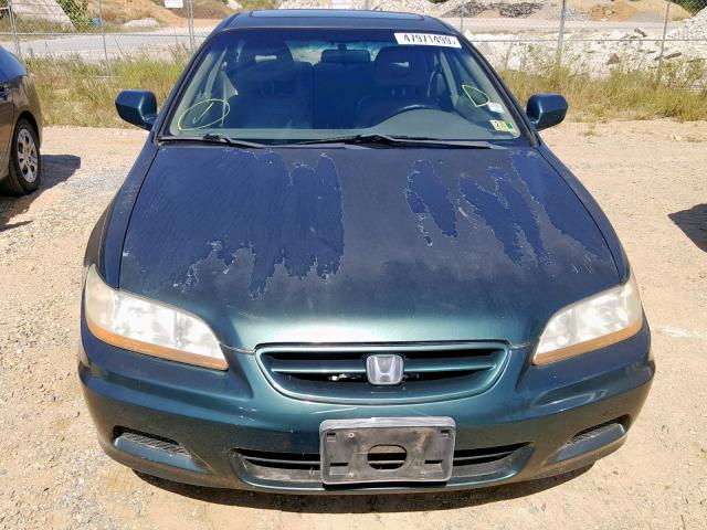 1HGCG32522A001765 - 2002 HONDA ACCORD EX GREEN photo 9