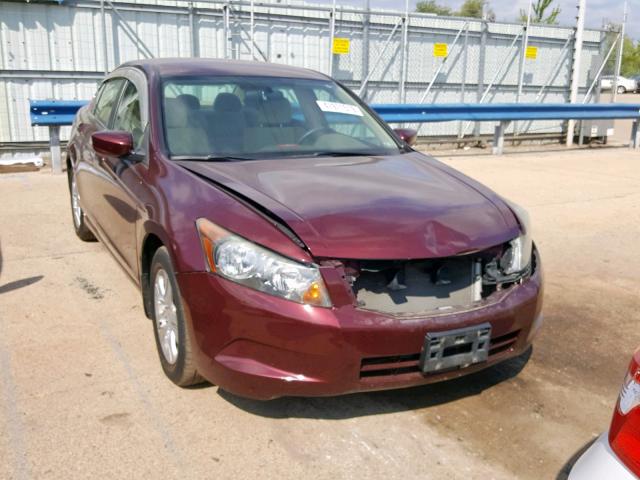 1HGCP26489A031116 - 2009 HONDA ACCORD LXP MAROON photo 1