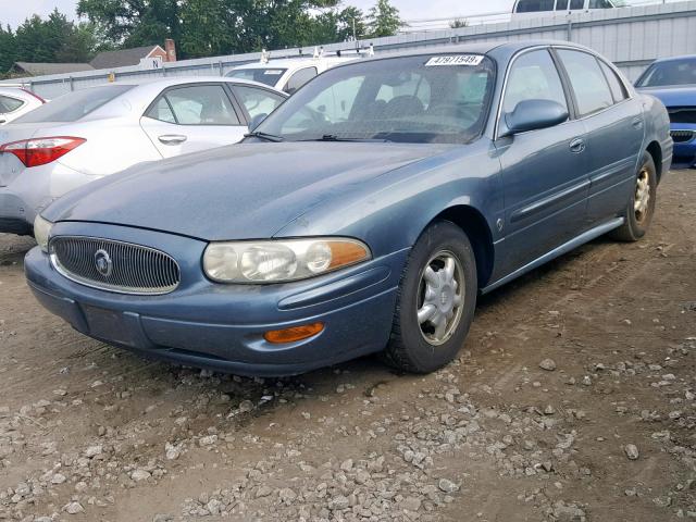 1G4HP54K014239741 - 2001 BUICK LESABRE CU BLUE photo 2