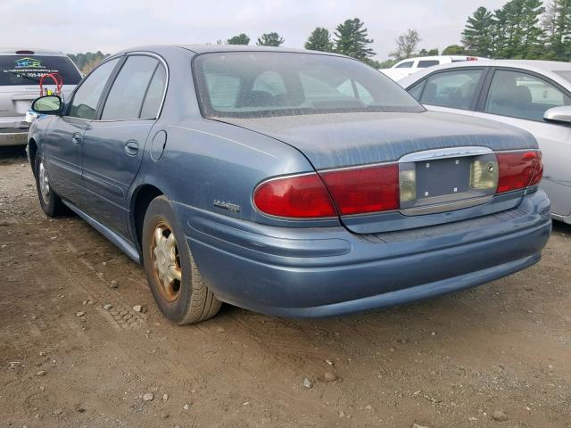 1G4HP54K014239741 - 2001 BUICK LESABRE CU BLUE photo 3