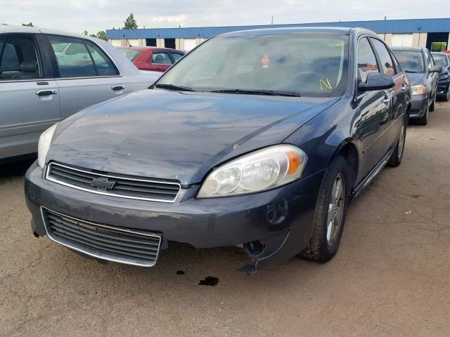 2G1WC5EM6A1249833 - 2010 CHEVROLET IMPALA LTZ GRAY photo 2