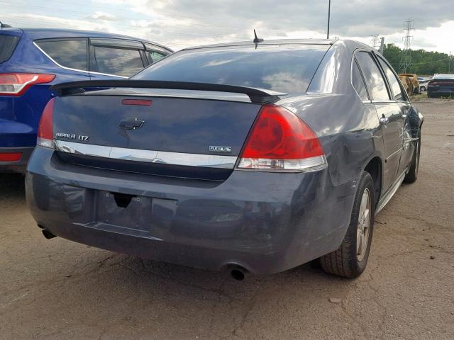 2G1WC5EM6A1249833 - 2010 CHEVROLET IMPALA LTZ GRAY photo 4