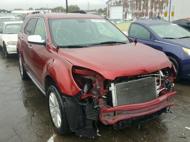 2CNFLNE58B6415866 - 2011 CHEVROLET EQUINOX LT MAROON photo 1