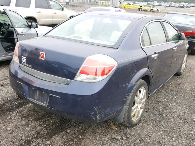 1G8ZV57B89F151301 - 2009 SATURN AURA XR BLUE photo 4