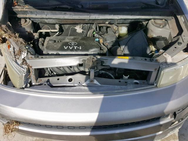JTLKT324940153830 - 2004 TOYOTA SCION XB Сұр фото 7