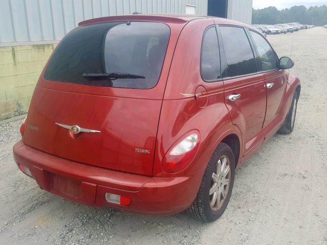 3A8FY58B38T150858 - 2008 CHRYSLER PT CRUISER RED photo 4