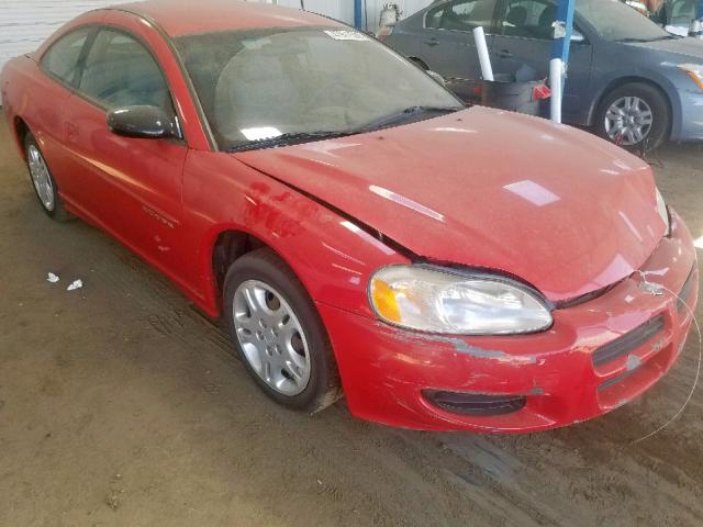 4B3AG42G41E194103 - 2001 DODGE STRATUS RED photo 1