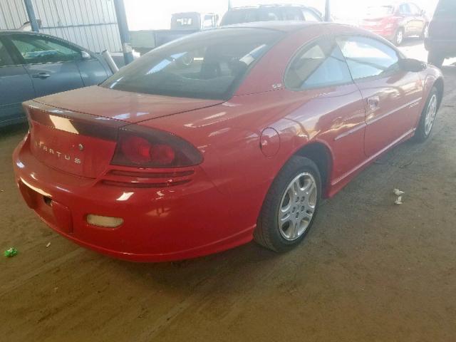 4B3AG42G41E194103 - 2001 DODGE STRATUS RED photo 4