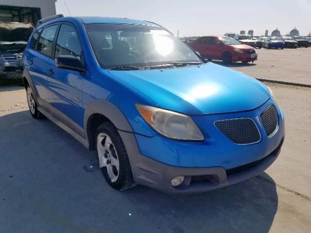 5Y2SL65887Z425022 - 2007 PONTIAC VIBE BLUE photo 1