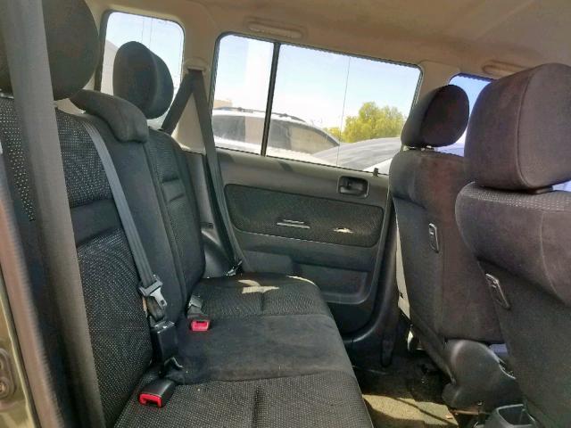 JTLKT324054027768 - 2005 TOYOTA SCION XB GREEN photo 6