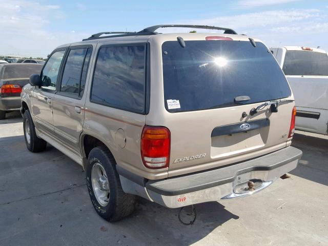 1FMZU34E3WZA67324 - 1998 FORD EXPLORER TAN photo 3