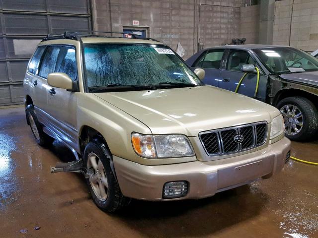 JF1SF65581H702350 - 2001 SUBARU FORESTER S TAN photo 1