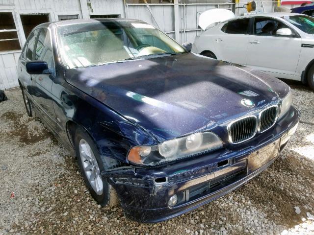 WBADT43483G028930 - 2003 BMW 525 I AUTO BLUE photo 1
