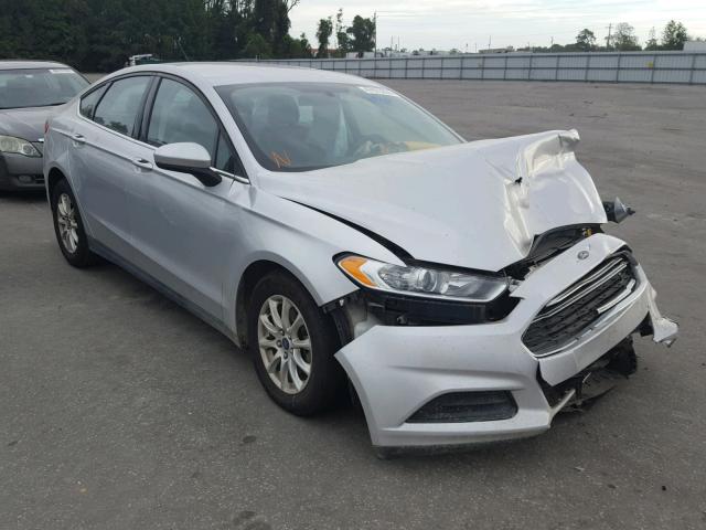 3FA6P0G76GR110401 - 2016 FORD FUSION S GOLD photo 1