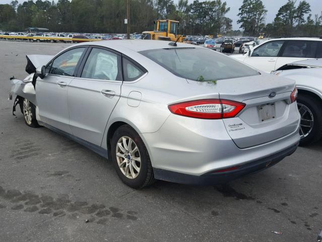 3FA6P0G76GR110401 - 2016 FORD FUSION S GOLD photo 3