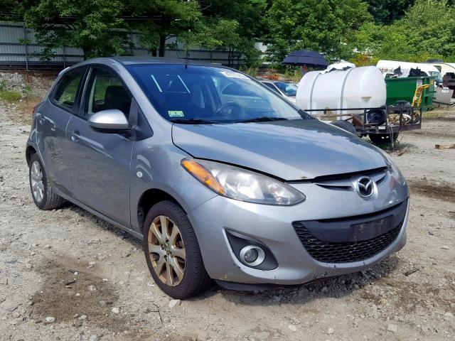 JM1DE1LYXC0142130 - 2012 MAZDA MAZDA2 GRAY photo 1